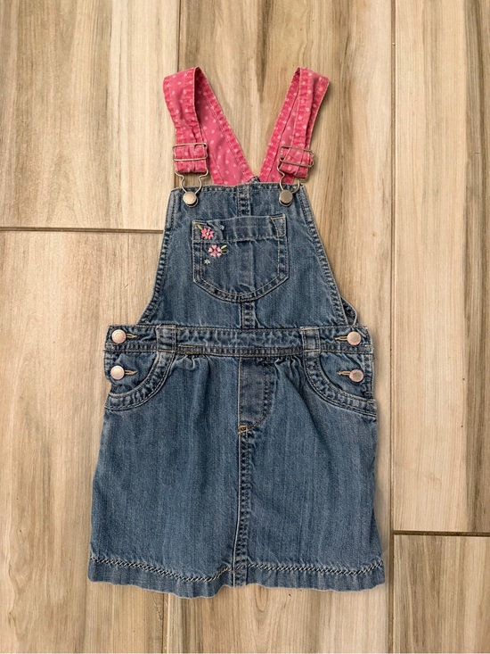 OshKosh B'gosh Other - Vintage Y2K Oshkosh Floral Overalls Dress